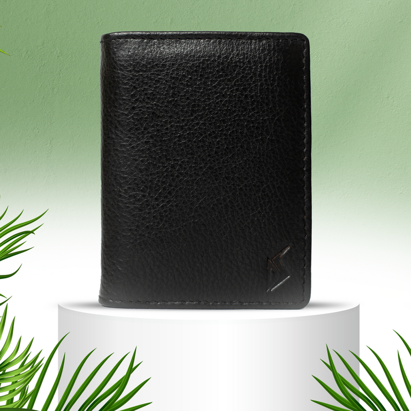 Crunch Leather RFID Card Holder: Stylish Security Solution